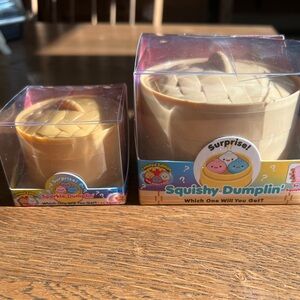 VIRAL SQUISHY DUMPLIN’ BLIND BOX SET- 2 Sizes! Limited Edition & Sparkle Dumplin